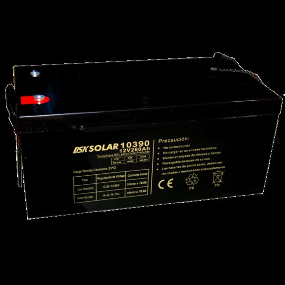 batería Gel solar